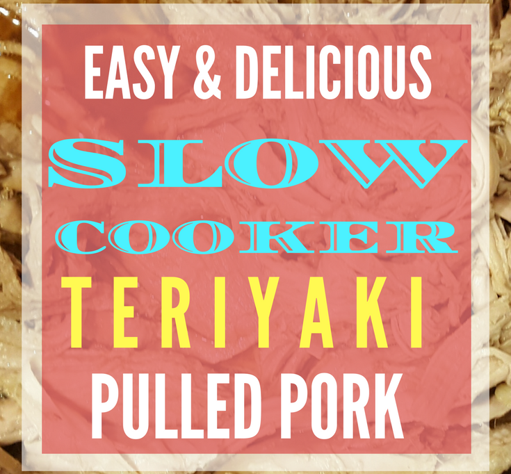 Easy & Delicious Slow Cooker Teriyaki Pulled Pork